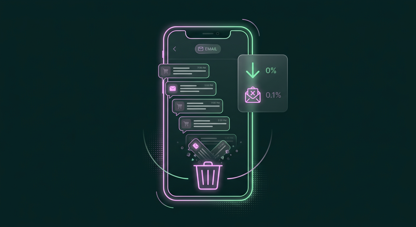 Illustration: Your Abandoned Cart Emails Are Being Ignored
