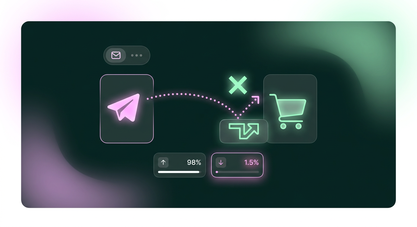 Illustration: Your Cart Recovery Emails Are Being Ignored. What Now?