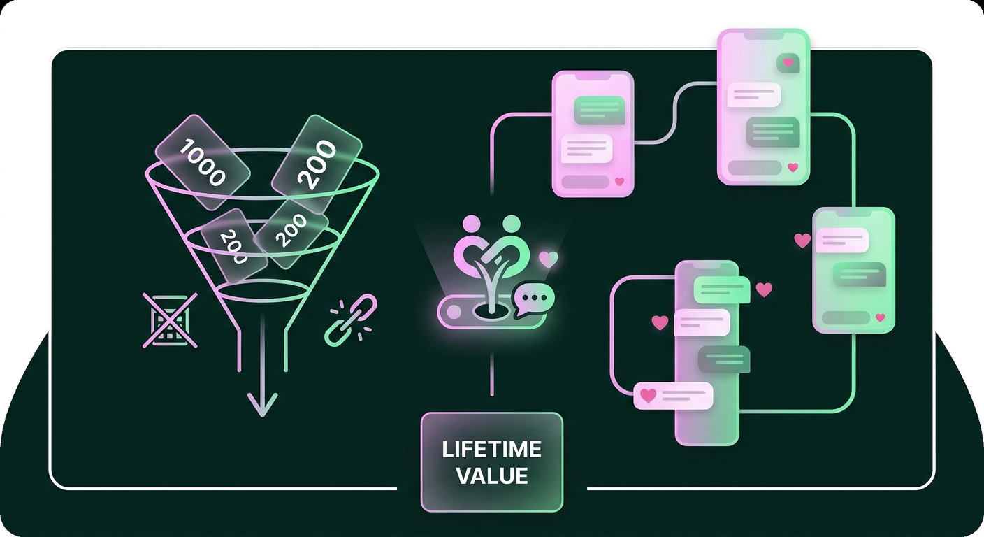 Illustration: You think retention is a numbers game. It's not.