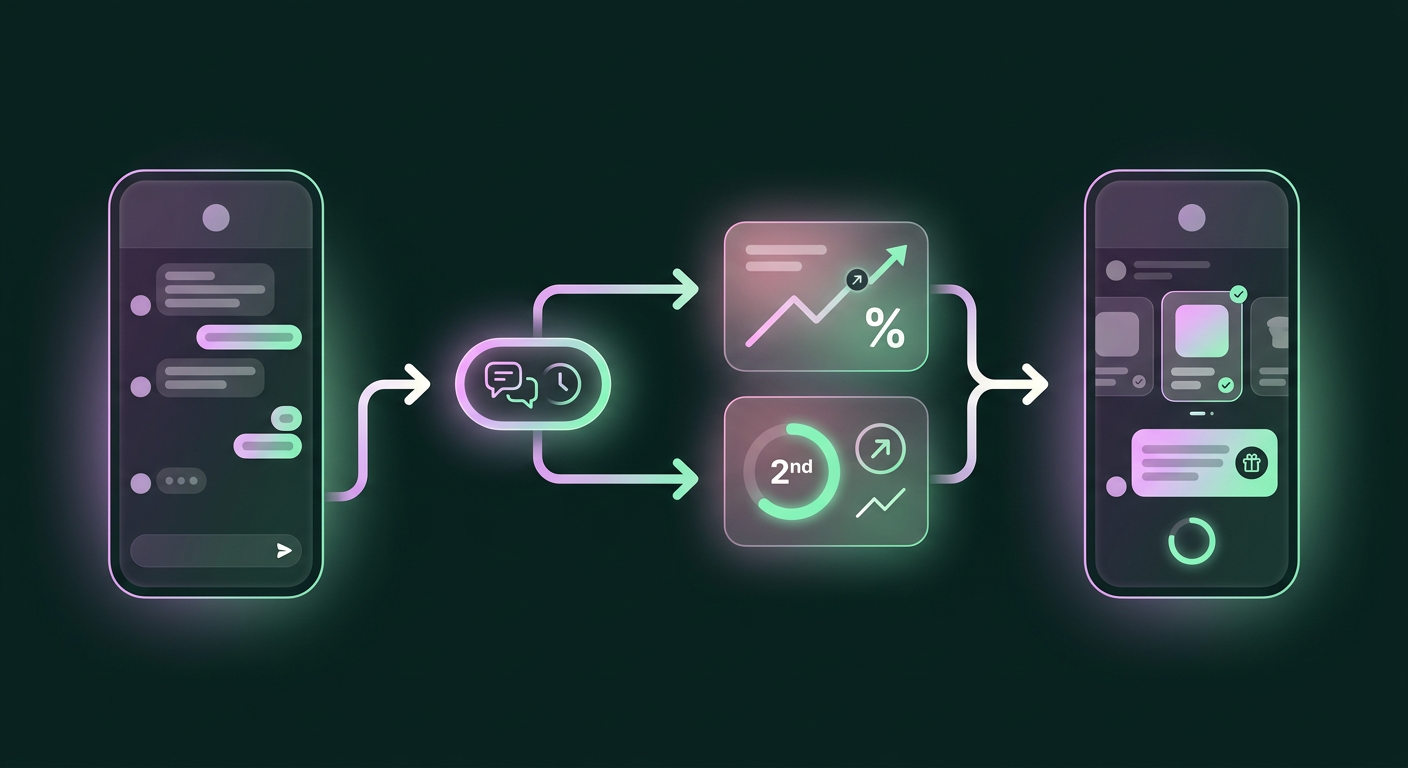 Cover image for Increase Second Purchase Rate With DM Automation